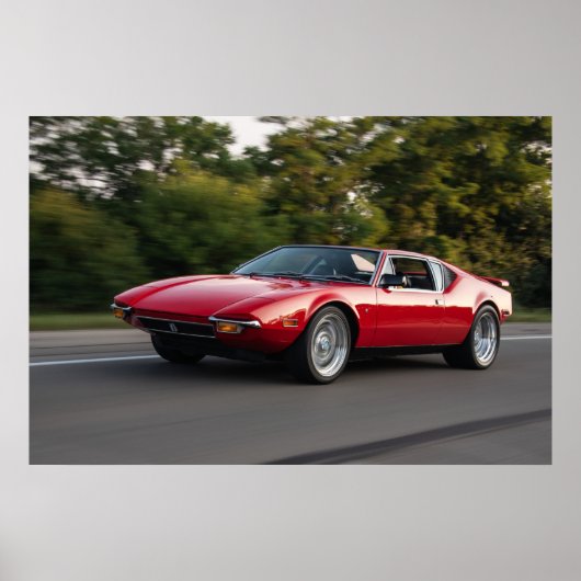 Detomaso Pantera Poster (Voorkant)