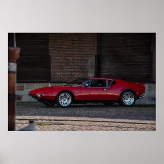 Detomaso Pantera Poster