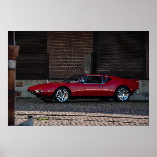 Detomaso Pantera Poster (Voorkant)
