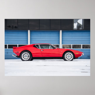 Detomaso Pantera Poster