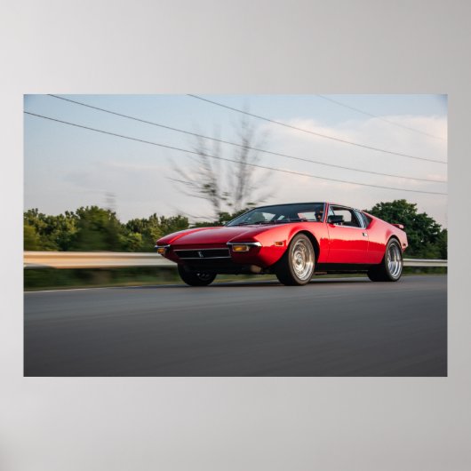 Detomaso Pantera Poster (Voorkant)