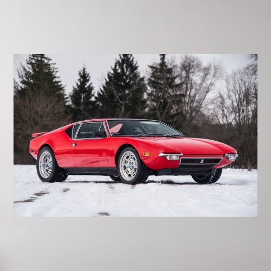 Detomaso Pantera Poster (Voorkant)