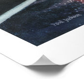 "Detour" Pelican in het Poster van de Waterverf va (Hoek)