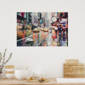 "Detour" Pelican in New York Poster (Keuken)