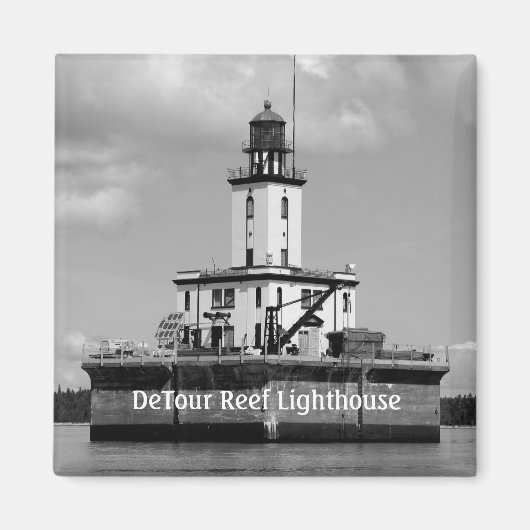DeTour Reef vuurtoren Magneet (Voorkant)