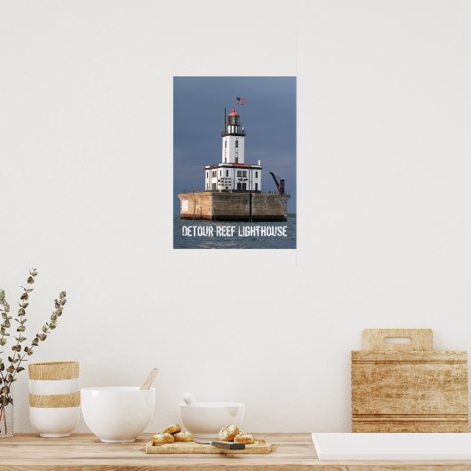 DeTour Reef vuurtoren Poster (Keuken)