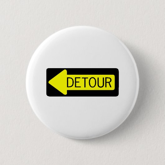 Detour Ronde Button 5,7 Cm (Voorkant)