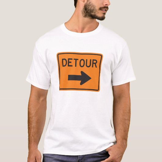 Detour Sign T-shirt (Voorkant)
