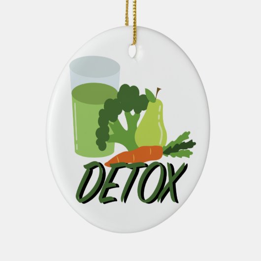 Detox Juice Keramisch Ornament (Rechts)