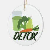 Detox Juice Keramisch Ornament (Links)