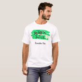 Detox Juice Schild grün T-shirt (Voorkant volledig)