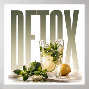 Detox Luxe Wellness Redactioneel Levensstijl Poster