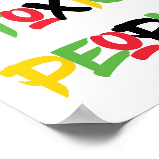 Detox Toxic People Poster (Hoek)