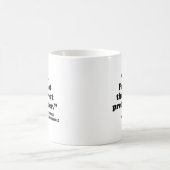 Detransitie | Niet de grote Pretender Coffee Mok (Center)