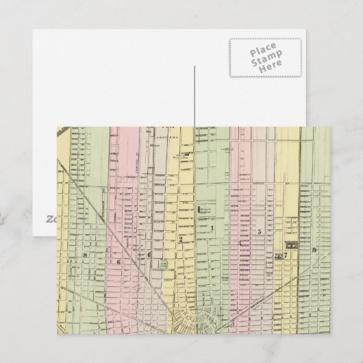 Detroit 2 briefkaart (Voorkant / Achterkant)