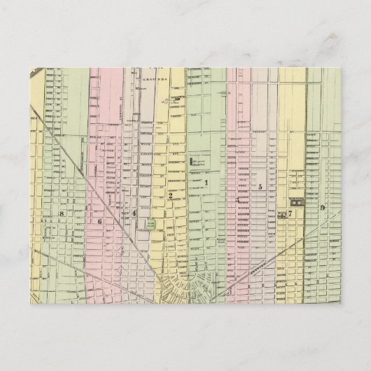 Detroit 2 briefkaart (Voorkant)