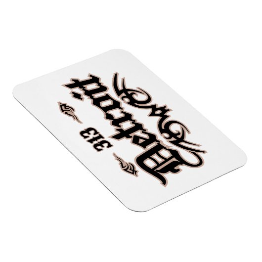 Detroit 313 magneet (Rechterzijde)