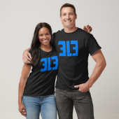 Detroit 313 t-shirt (Unisex)