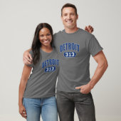 Detroit 313 t-shirt (Unisex)