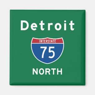Detroit 75 magneet