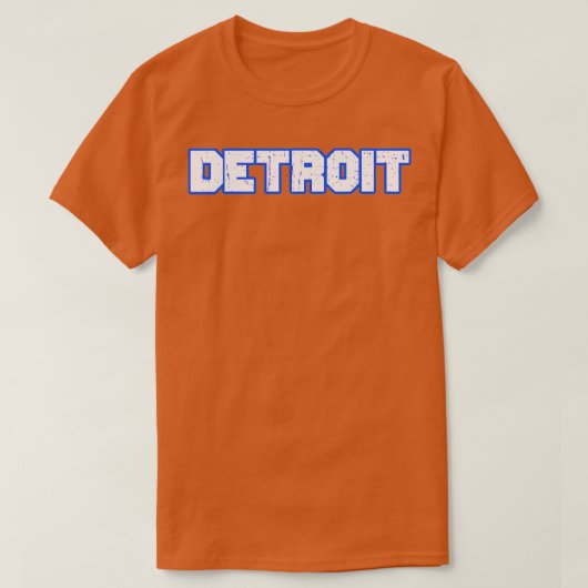 Detroit 7 t-shirt (Design voorkant)