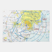 Detroit Airport Flyway Chart Theedoek (Horizontaal)