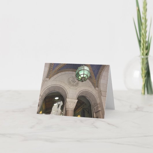 Detroit Architectuur - Buhl Building Note kaart (Voorkant)