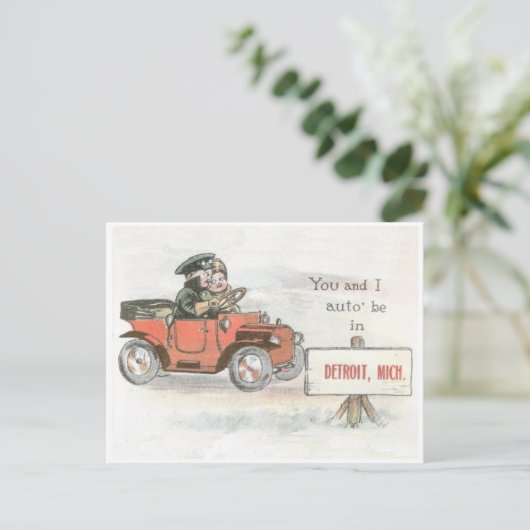  Detroit automatisch Briefkaart (Staand voorkant)