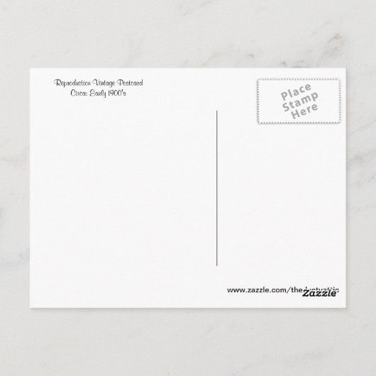 Detroit Bath House Briefkaart (Achterkant)