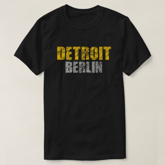 Detroit - Berlijnse T-shirt (Design voorkant)