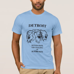 DETROIT BLUE T-SHIRT