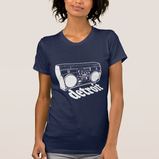 Detroit Boombox T-shirt (Voorkant)