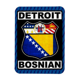 Detroit Bosnian American Magnet Magneet