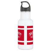 Detroit bouwt Hockey 18oz waterfles Waterfles (Achterkant)