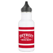 Detroit bouwt Hockey 18oz waterfles Waterfles (Rechts)