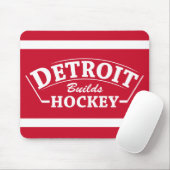 Detroit bouwt Hockey-Muismat Muismat (Met muis)