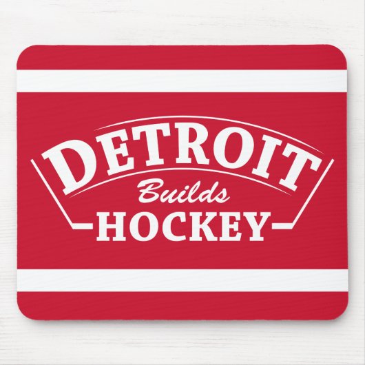 Detroit bouwt Hockey-Muismat Muismat (Voorkant)