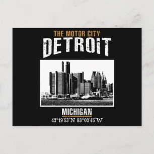 Detroit Briefkaart