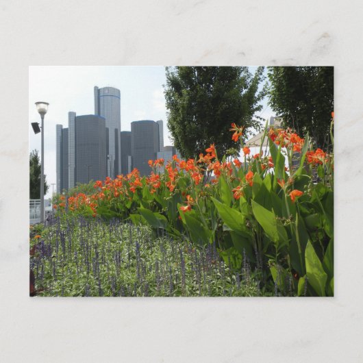 Detroit briefkaart (Voorkant)