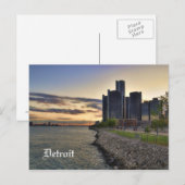 Detroit Briefkaart (Voorkant / Achterkant)