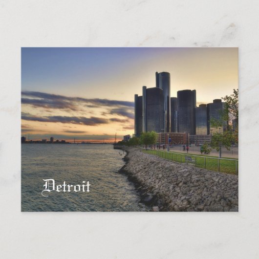 Detroit Briefkaart (Voorkant)