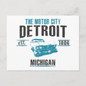 Detroit Briefkaart (Voorkant)