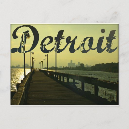 Detroit Briefkaart (Voorkant)