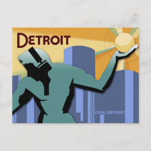 Detroit Briefkaart