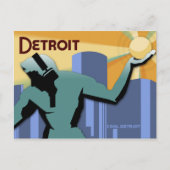 Detroit Briefkaart (Voorkant)