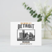 Detroit Briefkaart (Staand voorkant)