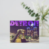 Detroit Briefkaart (Staand voorkant)