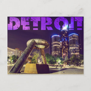 Detroit Briefkaart