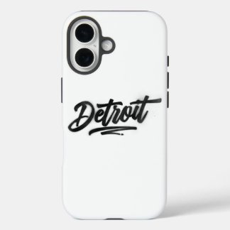 Detroit iPhone 16 Hoesje