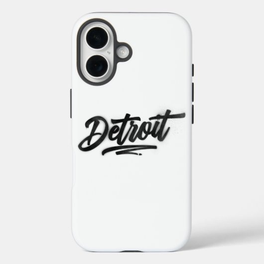 Detroit Case-Mate iPhone Case (Achterkant)